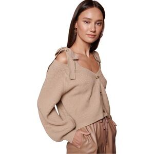 Cami NYC | Loe Cardigan Sweater in Latte - Size Small